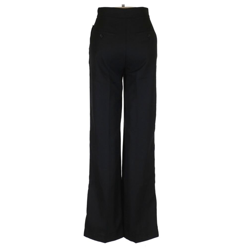 PAUL & JOE Sister Coquet pintuck classic career black pants French Size 34 2 XS - Picture 2 of 9